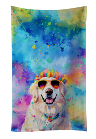 Great Pyrenees 1 Hippie Dawg Kitchen Towel