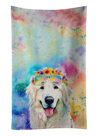 Great Pyrenees 4 Hippie Dawg Kitchen Towel