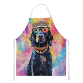 Labrador Retriever - Black -  Hippie Dawg Apron