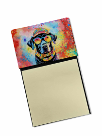 Labrador Retriever - Black 2 - Hippie Dawg Sticky Note Holder