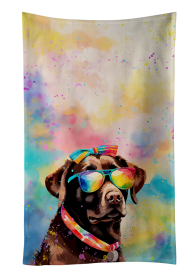 Labrador Retriever - Chocolate - 2 Hippie Dawg Kitchen Towel