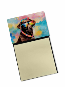Labrador Retriever - Chocolate 2 - Hippie Dawg Sticky Note Holder