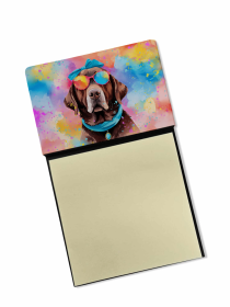 Labrador Retriever - Chocolate 3 - Hippie Dawg Sticky Note Holder