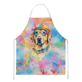 Labrador Retriever - Yellow - Hippie Dawg Apron