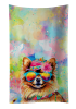 Pomeranian 2 Hippie Dawg Kitchen Towel