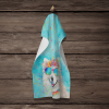 Samoyed 1 Hippie Dawg Kitchen Towel
