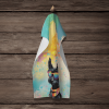 Scottish Terrier 2 Hippie Dawg Kitchen Towel