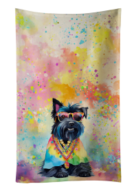 Scottish Terrier 4 Hippie Dawg Kitchen Towel