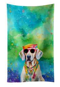 Weimaraner 1 Hippie Dawg Kitchen Towel