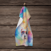 Westie 5 Hippie Dawg Kitchen Towel