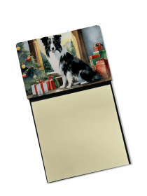 Border Collie Cozy Christmas Sticky Note Holder