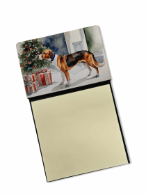 English Foxhound 1 Cozy Christmas Sticky Note Holder
