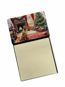 Finnish Spitz 1 Cozy Christmas Sticky Note Holder