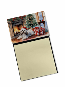 Havanese 2 Cozy Christmas Sticky Note Holder