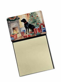 Labrador Retriever - Black 1 - Cozy Christmas Sticky Note Holder
