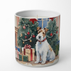 Wire Fox Terrier Cozy Christmas Decorative Soy Candle