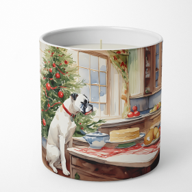 Boxer - White - Christmas Cookies Decorative Soy Candle