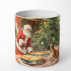 Bullmastiff Christmas Cookies Decorative Soy Candle