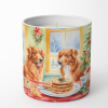 Nova Scotia Duck Trolling Retriever Christmas Cookies Decorative Soy Candle
