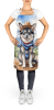 Alaskan Klee Kai Cowboy Welcome Apron