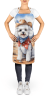 Bichon Frise Cowboy Welcome Apron