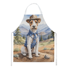 Wire Fox Terrier Cowboy Welcome Apron