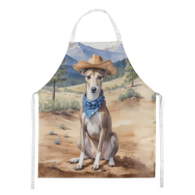 Greyhound Cowboy Welcome Apron