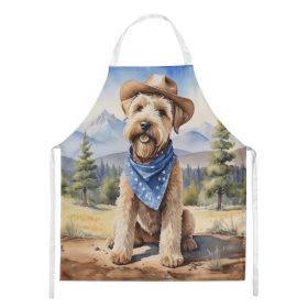 Soft Coated Wheaten Terrier Cowboy Welcome Apron