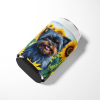 Affenpinscher 6000 In Sunflowers Can or Bottle Hugger