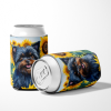 Affenpinscher 6000 In Sunflowers Can or Bottle Hugger