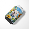 American Bulldog 6006 In Sunflowers Can or Bottle Hugger