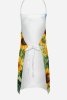 American English Coonhound in Sunflowers Apron