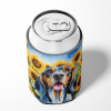 American English Coonhound 6007 In Sunflowers Can or Bottle Hugger