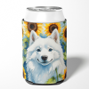 American Eskimo 6008 In Sunflowers Can or Bottle Hugger