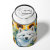 American Eskimo 6008 In Sunflowers Can or Bottle Hugger