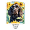 American Water Spaniel 6011 In Sunflowers Ceramic Night Light