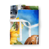 Basset Hound in Sunflowers Apron