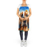 Bloodhound in Sunflowers Apron