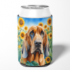Bloodhound 6029 In Sunflowers Can or Bottle Hugger
