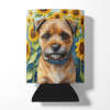 Border Terrier 6033 In Sunflowers Can or Bottle Hugger