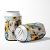 Borzoi 6035 In Sunflowers Can or Bottle Hugger