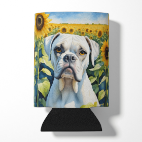 Boxer 6038 In Sunflowers Can or Bottle Hugger