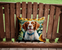 Brittany 6040 In Sunflowers Throw Pillow