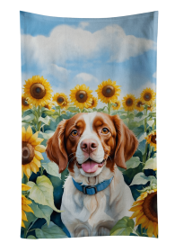 Brittany in Sunflowers Kitchen Towel