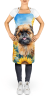 Brussels Griffon in Sunflowers Apron
