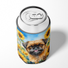 Brussels Griffon 6041 In Sunflowers Can or Bottle Hugger