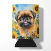 Brussels Griffon 6041 In Sunflowers Can or Bottle Hugger