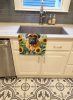 Bullmastiff in Sunflowers Kitchen Towel