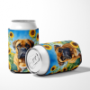 Bullmastiff 6042 In Sunflowers Can or Bottle Hugger