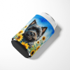 Cairn Terrier 6043 In Sunflowers Can or Bottle Hugger